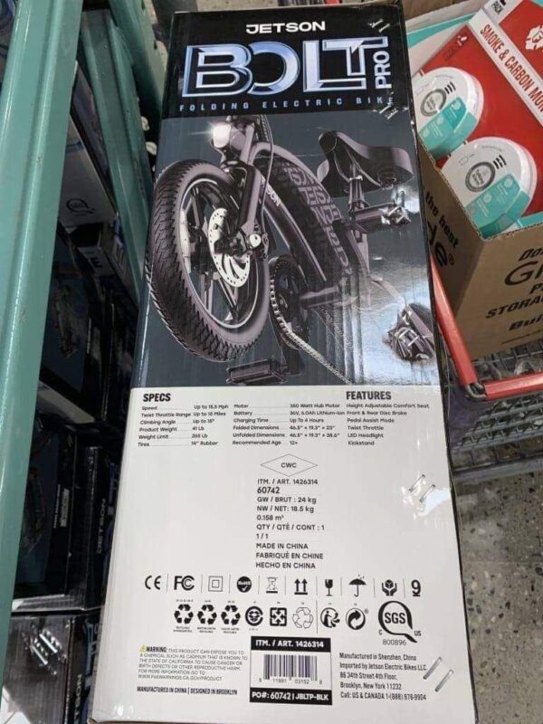 Jetson Bolt Electric Bike Pallet - Image 3