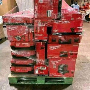 MILWAUKEE NEW AND AUTHENTIC PALLETS(90 unit per pallets)